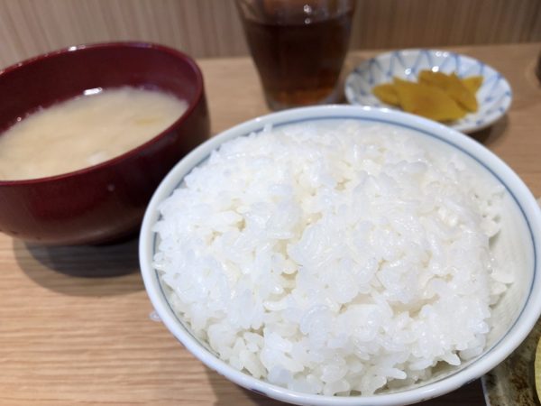 とんかつ檍ごはんとみそ汁