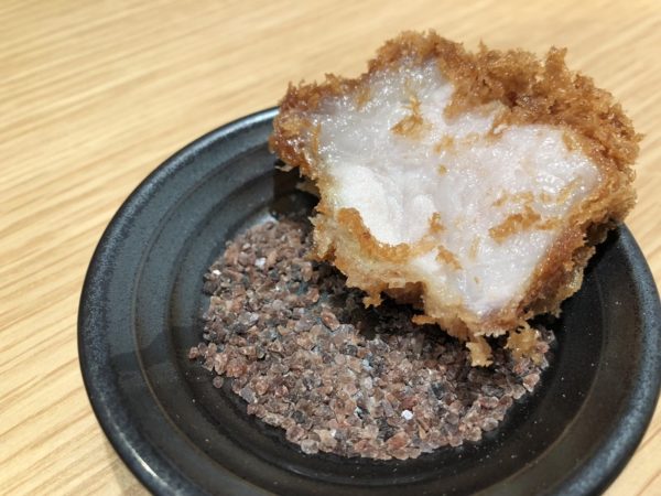 とんかつ檍岩塩と肉